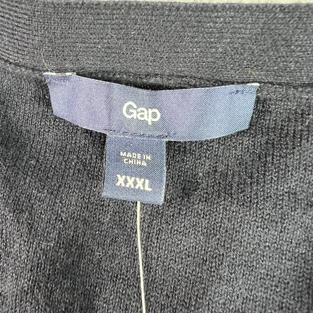 GAP Sweater Mens Extra Extra Extra Large Dark Blu… - image 8